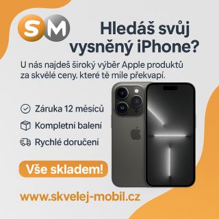 📣 Hledáš svůj vysněný iPhone? U nás najdeš široký výběr Apple produktů za skvělé ceny, které Tě mile překvapí. ✅...